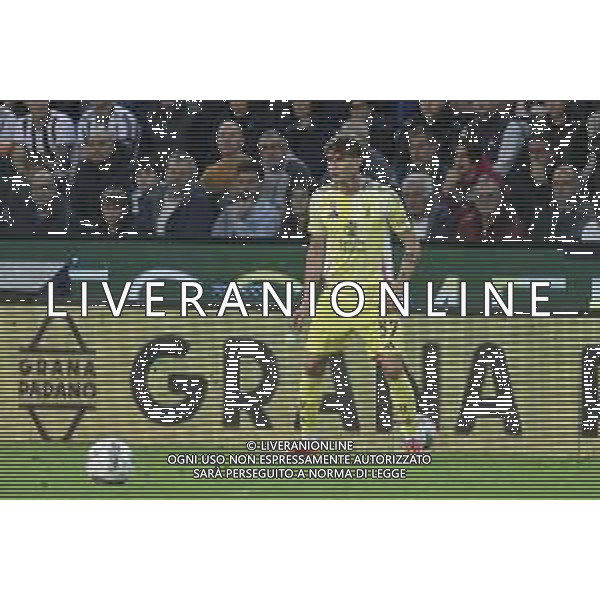 Nicolo’ Savona of Juventus FC play the ball during Udinese Calcio vs Juventus FC, 11° Serie A Enilive 2024-25 game at Bluenergy stadium in Udine (UD), Italy, on November 02, 2024. (Photo by Davide Casentini)- AGENZIA ALDO LIVERANI SAS