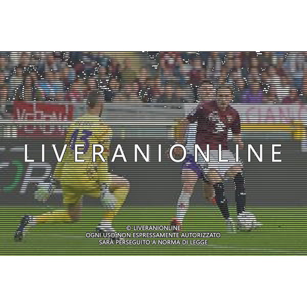TVMV-Torino 03.11.2024 Stadio Grande Torino @Manuela Viganti/Ag. Aldo Liverani sas Torino vs Fiorentina Campionato Calcio Serie A Enilive 2024/2025 11a giornata Nella foto: palo di marcus pedersen ©Viganti - AGENZIA ALDO LIVERANI SAS