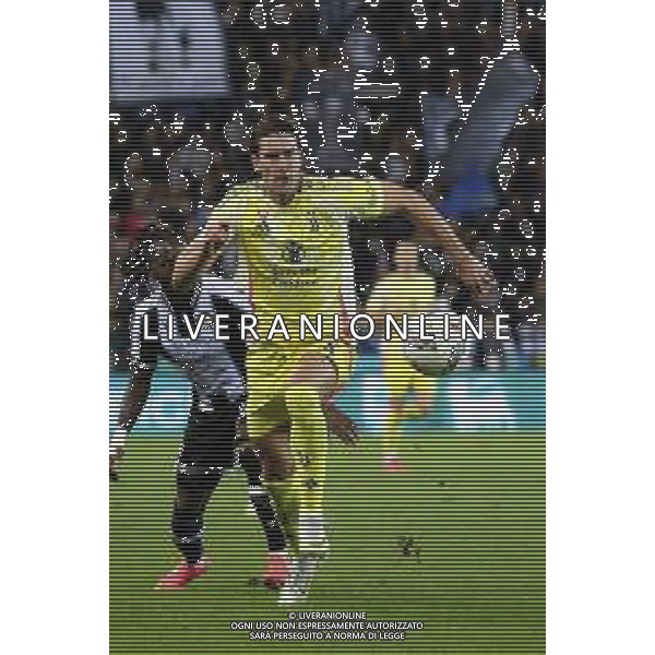 P. G./ag.Aldo Liverani Stadio Friuli - Udine - 02 novembre 2024 Udinese vs Juventus Nella foto: Juventus‚Dusan Vlahovic AG ALDO LIVERANI SAS