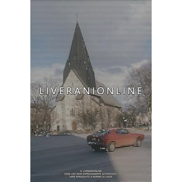 DIAP- NORVEGIA CITTA \' VOSS ANNI 70 CHIESA DEL XXII SEC FOTO CARLO LORENZINI-AG ALDO LIVERANI SAS