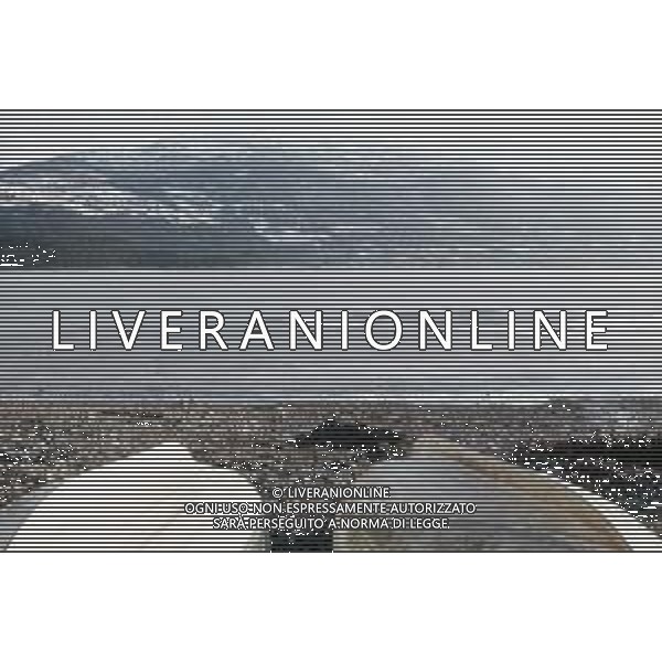DIAP- NORVEGIA CITTA \' VOSS ANNI 70 IL LAGO DI VOSS GHIACCIATO FOTO CARLO LORENZINI-AG ALDO LIVERANI SAS