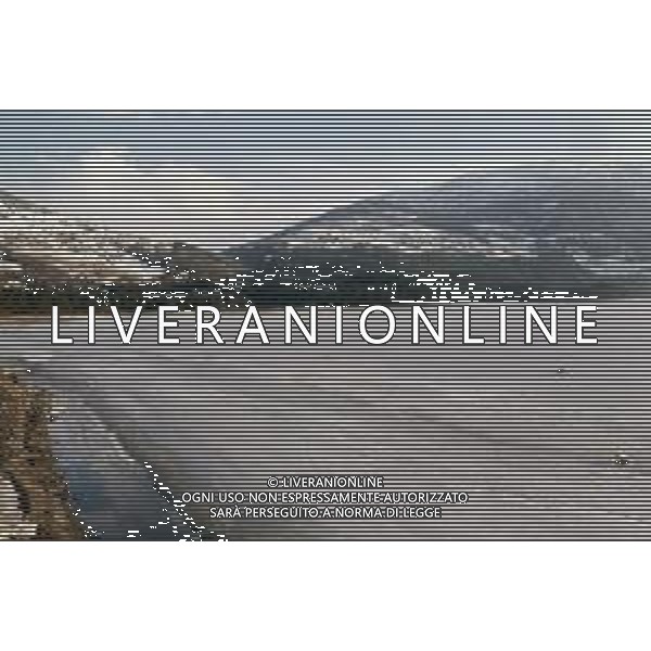DIAP- NORVEGIA CITTA \' VOSS ANNI 70 IL LAGO DI VOSS GHIACCIATO FOTO CARLO LORENZINI-AG ALDO LIVERANI SAS