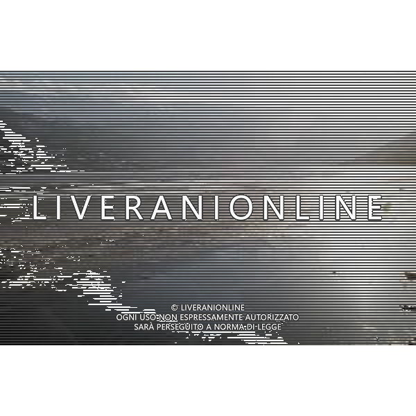 DIAP- NORVEGIA CITTA \' VOSS ANNI 70 IL LAGO DI VOSS GHIACCIATO FOTO CARLO LORENZINI-AG ALDO LIVERANI SAS