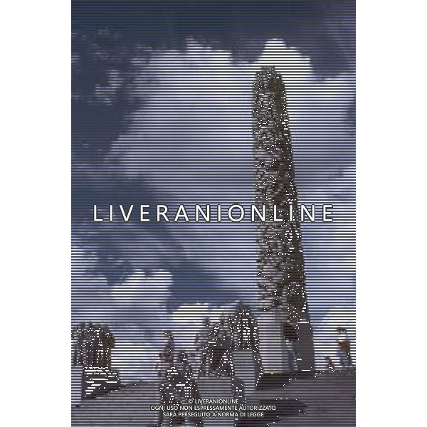 DIAP- NORVEGIA CITTA \' OSLO ANNI 70 VIGELAND PARK FOTO CARLO LORENZINI-AG ALDO LIVERANI SAS