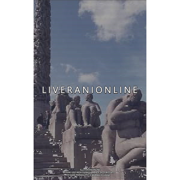 DIAP- NORVEGIA CITTA \' OSLO ANNI 70 VIGELAND PARK FOTO CARLO LORENZINI-AG ALDO LIVERANI SAS