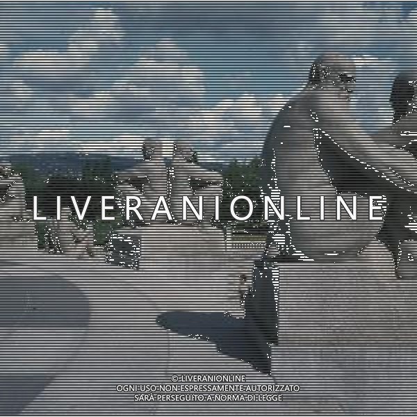 DIAP- NORVEGIA CITTA \' OSLO ANNI 70 VIGELAND PARK FOTO CARLO LORENZINI-AG ALDO LIVERANI SAS