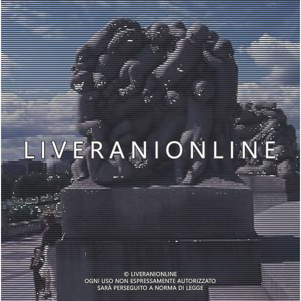DIAP- NORVEGIA CITTA \' OSLO ANNI 70 VIGELAND PARK FOTO CARLO LORENZINI-AG ALDO LIVERANI SAS