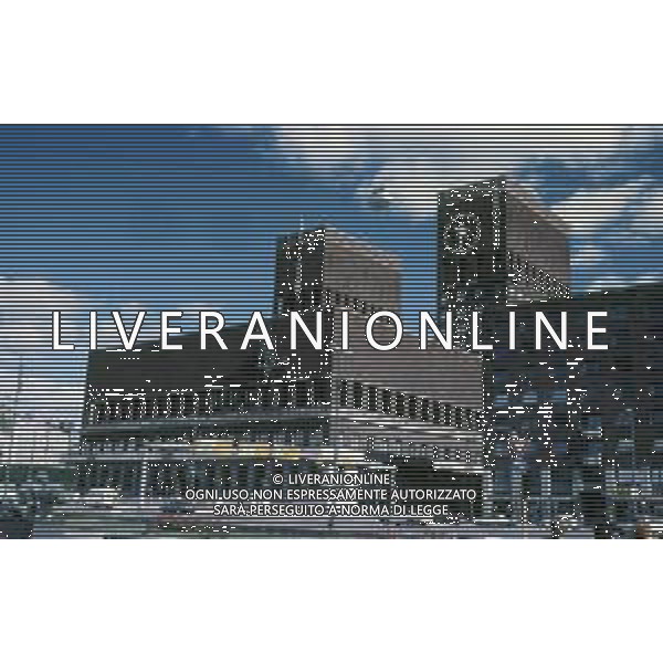 DIAP- NORVEGIA CITTA \' OSLO ANNI 70 IL MUNICIPIO DI OSLO FOTO CARLO LORENZINI-AG ALDO LIVERANI SAS