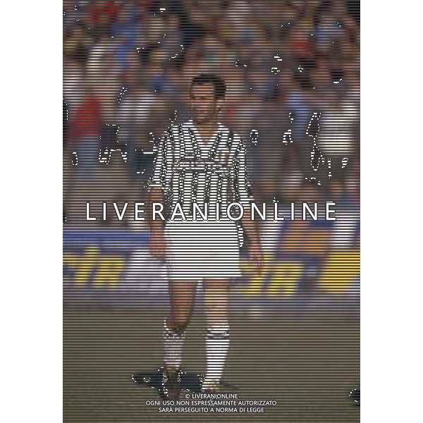 DIAP-RETROSPETTIVA ANTONIO CABRINI  NELLA FOTO ANTONIO CABRINI CON LA MAGLIA JUVENTUS AG ALDO LIVERANI SAS 