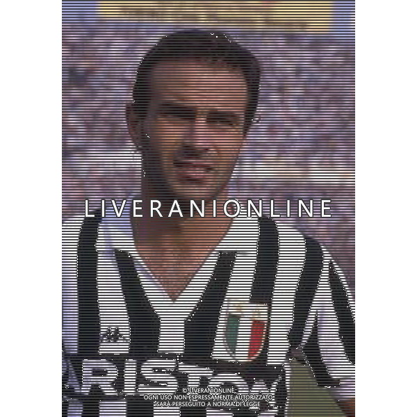 DIAP-RETROSPETTIVA ANTONIO CABRINI  NELLA FOTO ANTONIO CABRINI CON LA MAGLIA JUVENTUS AG ALDO LIVERANI SAS 