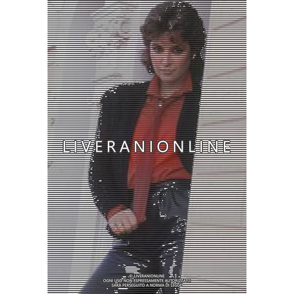 DIA-RETROSPETTIVA PAOLA TEDESCO ATTRICE NELLA FOTO PAOLA TEDESCO NELL’ANNO 1981 ARCHIVIO AG ALDO LIVERANI SAS