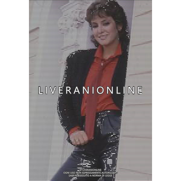 DIA-RETROSPETTIVA PAOLA TEDESCO ATTRICE NELLA FOTO PAOLA TEDESCO NELL’ANNO 1981 ARCHIVIO AG ALDO LIVERANI SAS