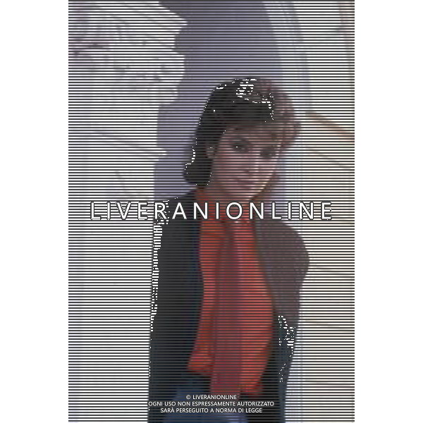 DIA-RETROSPETTIVA PAOLA TEDESCO ATTRICE NELLA FOTO PAOLA TEDESCO NELL’ANNO 1981 ARCHIVIO AG ALDO LIVERANI SAS