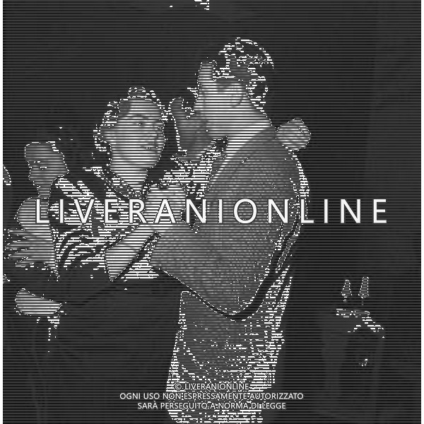 NEG-RETROSPETTIVA ANNA MARIA MUSSOLINI CONDUTTRICE RADIOFONICA E FIGLIA DI BENITO MUSSOLINI NELLA FOTO ANNA MARIA MUSSOLINI A ROMA NELL\'ANNO 1950-1960 AG ALDO LIVERANI SAS 