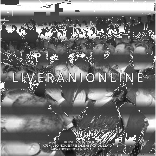 NEG-RETROSPETTIVA ANNA MARIA MUSSOLINI CONDUTTRICE RADIOFONICA E FIGLIA DI BENITO MUSSOLINI NELLA FOTO ANNA MARIA MUSSOLINI NELL\'ANNO 1958 AG ALDO LIVERANI SAS