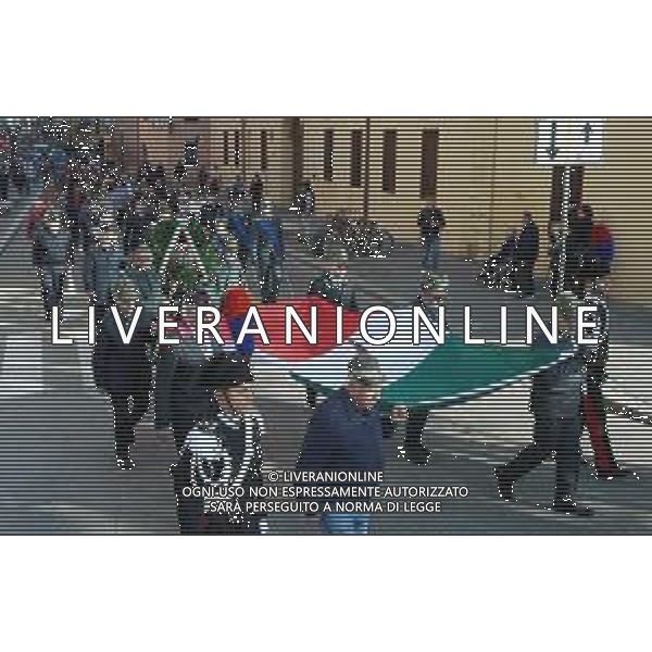 IMOLA 04 11 2024 4 NOVEMBRE FESTA DELL\'UNITA\' NAZIONALE E DELLE FORZE ARMATE NELLA FOTO CORTEO ©SANNA-AGENZIA ALDO LIVERANI SAS