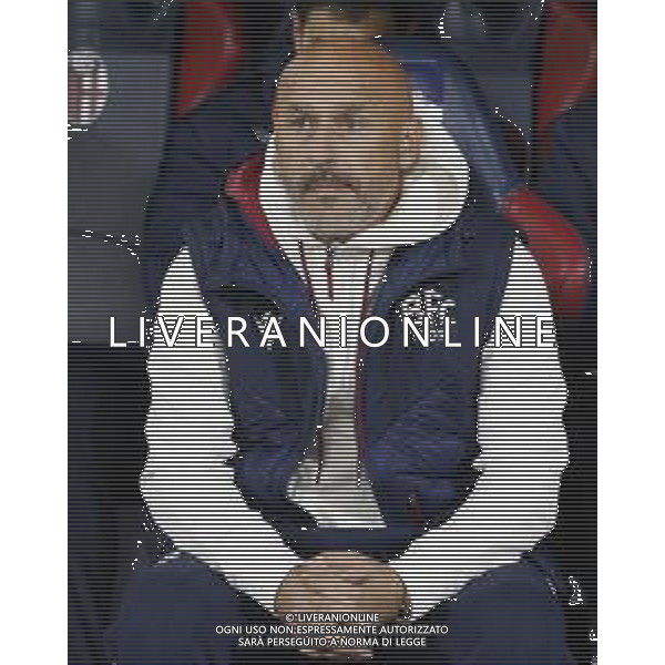 Vincenzo Italiano Head Coach of Bologna FC during Bologna BFC vs AS Monacò, 4° round of Chanpions League 2024-25, game at Renato Dall\'Ara stadium in Bologna (BO), Italy, on November 05, 2024. (Photo by Davide Casentini) AG ALDO LIVERANI SAS