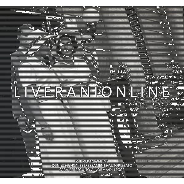 NEG-1950- VISITA DI ALBERTO BALDOVINO E LILIAN DE RETHY A SIENA FOTO SANDRO VESPASIANI-AG ALDO LIVERANI SAS