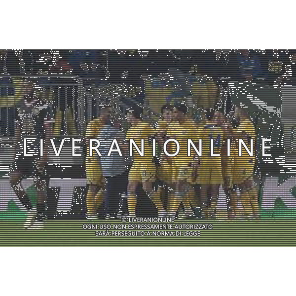 Frosinone vs Palermo Campionato Serie BKT - 13 giornata Stadio B.Stirpe - Frosinone 08-11-2024 nella foto Esultanza Frosinone ©Federico Gaetano - AGENZIA ALDO LIVERANI SAS