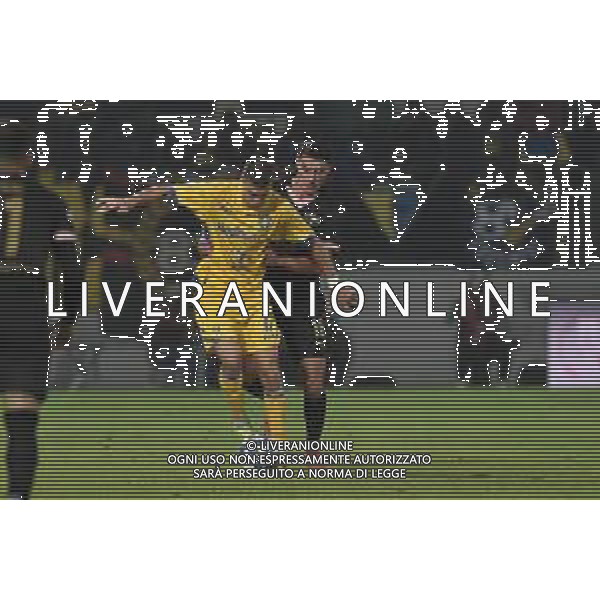 Frosinone vs Palermo Campionato Serie BKT - 13 giornata Stadio B.Stirpe - Frosinone 08-11-2024 nella foto Kvernadze e Nedelcearu ©Federico Gaetano - AGENZIA ALDO LIVERANI SAS