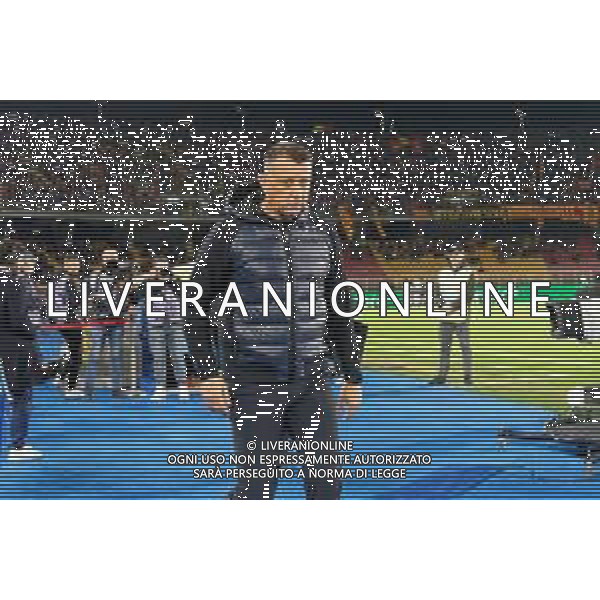 TVEM November 08, 2024 Lecce, Italy - US Lecce vs Empoli FC - Italian soccer serie A 2024/25 - Via Del Mare Stadium. In the pic: coach Roberto D\'Aversa of Empoli FC ©Emmanuele Mastrodonato - AGENZIA ALDO LIVERANI SAS