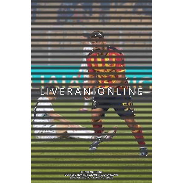 TVEM November 08, 2024 Lecce, Italy - US Lecce vs Empoli FC - Italian soccer serie A 2024/25 - Via Del Mare Stadium. In the pic: Santiago Pierotti of US Lecce celebrates after scoring a goal ©Emmanuele Mastrodonato - AGENZIA ALDO LIVERANI SAS