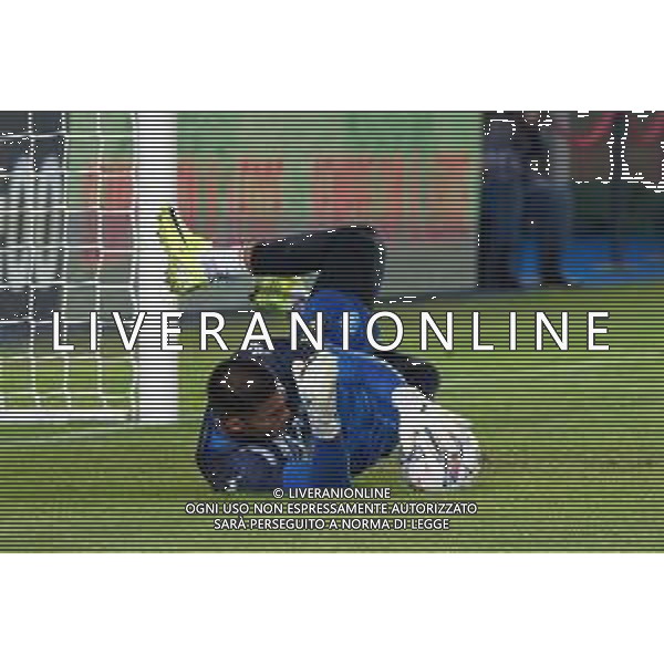 TVEM November 08, 2024 Lecce, Italy - US Lecce vs Empoli FC - Italian soccer serie A 2024/25 - Via Del Mare Stadium. In the pic: Devis Vásquez of Empoli FC foto emmanuele mastrodonato-ag aldo liverani sas