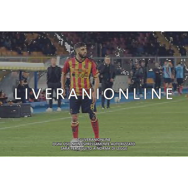 TVEM November 08, 2024 Lecce, Italy - US Lecce vs Empoli FC - Italian soccer serie A 2024/25 - Via Del Mare Stadium. In the pic: Hamza Rafia of US Lecce foto emmanuele mastrodonato-ag aldo liverani sas