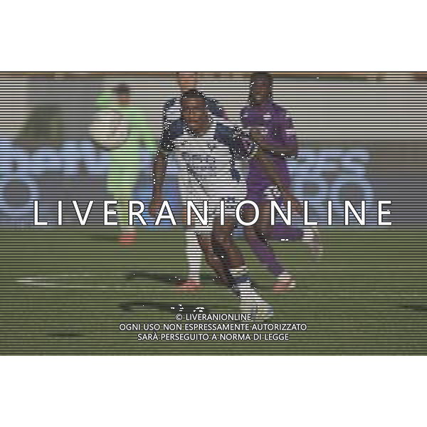 Jackson Tchatchoua of Hellas Verona FC play the ball during ACF Fiorentina vs Hellas Verona FC, 12° Serie A Enilive 2024-25 game at Artemio Franchi stadium in Firenze (FI), Italy, on November 10, 2024. (Photo by Davide Casentini)- AGENZIA ALDO LIVERANI SAS
