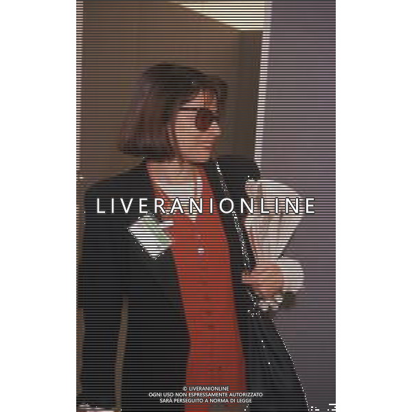 DIA- RETROSPETTIVA LORENZA FOSCHINI GIORNALISTA E SCRITTRICE NELLA FOTO LORENZA FOSCHINI NELL’ANNO 1989 AG ALDO LIVERANI SAS