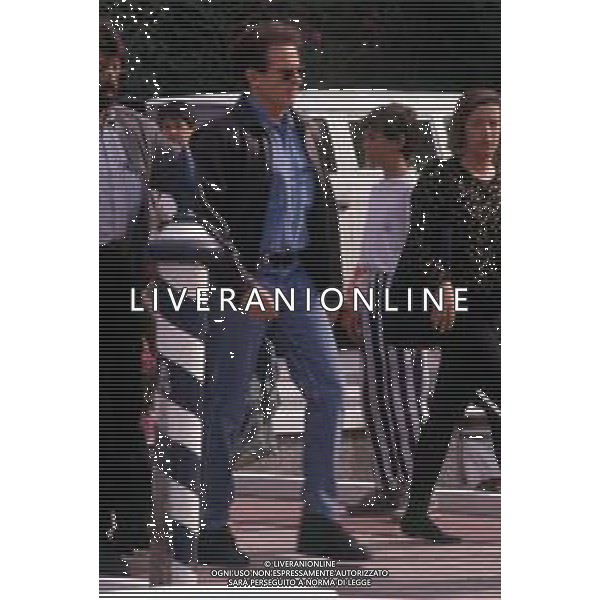 DIA-RETROSPETTIVA WARREN BEATTY ATTORE NELLA FOTO WARREN BEATTY A VENEZIA NELL’ANNO 1990 DIM STUDIO - AG ALDO LIVERANI SAS