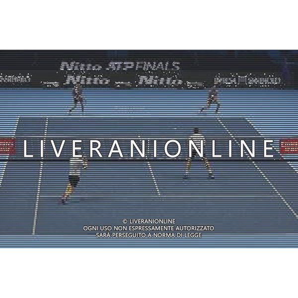 Torino 12.11.2024 Inalpi Arena @Manuela Viganti /Ag. Aldo Liverani sas Nitto Atp Finals 2024 Doppio Purcell/Thompson vs Heliovaara/Patten Nella foto: momento di gioco