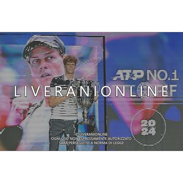 Le Nitto ATP Finals Tennis - Inalpi Arena di Torino 11 Novembre 2024 La premiazione di Jannik Sinner con il titolo di Numero 1 ATP del mondo ©MEZZELANI - GMT - AGENZIA ALDO LIVERANI SAS