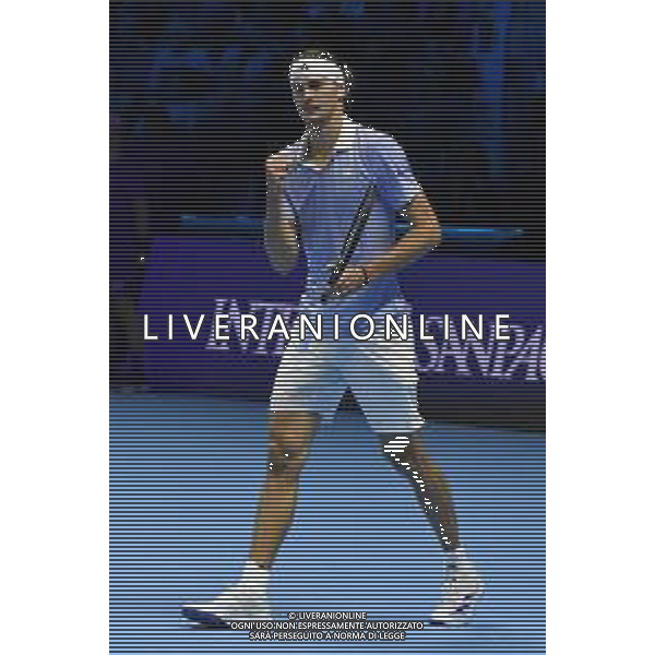 Torino 13.11.2024 Inalpi Arena @Manuela Viganti /Ag. Aldo Liverani sas Nitto Atp Finals 2024 Singolare Alexander Zverev vs Casper Ruud Nella foto: alexander zverev esulta a fine gara