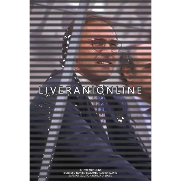 DIA- RETROSPETTIVA FRANCO VARRELLA ALLENATORE CALCIO NELLA FOTO FRANCO VARRELLA ALLENATORE MONZA NELL’ANNO 1990-1991 - 16-09-1990 MONZA -CAMPIONATO DI CALCIO SERIE C1 MONZA-BARACCA LUGO 1-0 AG ALDO LIVERANI SAS