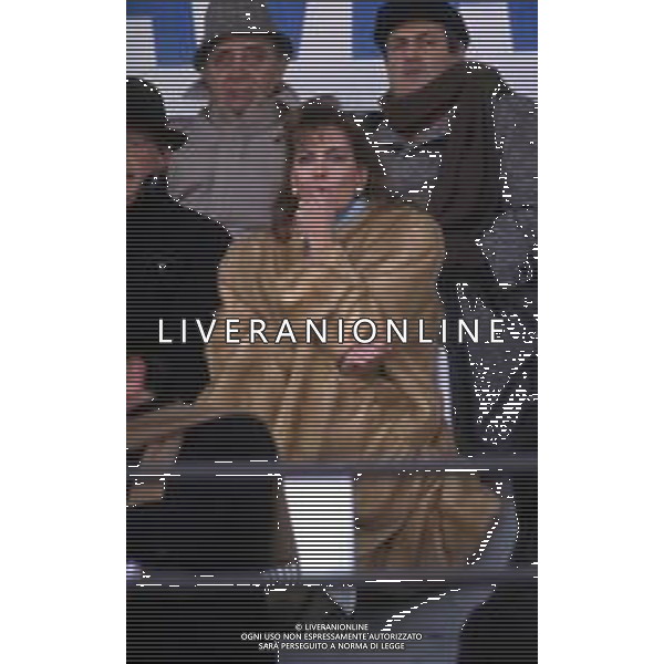 DIA- RETROSPETTIVA GIUSY ACHILLI (Giuseppina Schiavo) NELLA FOTO GIUSY ACHILLI PRESIDENTE PAVIA CALCIO NELL’ANNO 1990 AG ALDO LIVERANI SAS