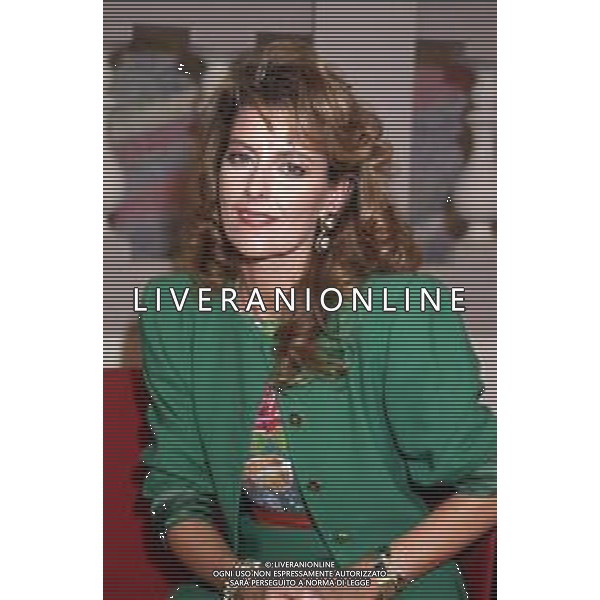 DIA- RETROSPETTIVA GIUSY ACHILLI (Giuseppina Schiavo) NELLA FOTO GIUSY ACHILLI PRESIDENTE PAVIA CALCIO NELL’ANNO 1990 AG ALDO LIVERANI SAS
