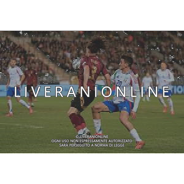 TVEM November 14, 2024 Brussels, Belgium - Belgium vs Italy - UEFA Nations League 2024/25, League A Group A2 match - King Baudouin Stadium. In the pic: Andrea Cambiaso of Italy in action against Arthur Theate of Belgium foto emmanuele mastrodonato-ag aldo liverani sas
