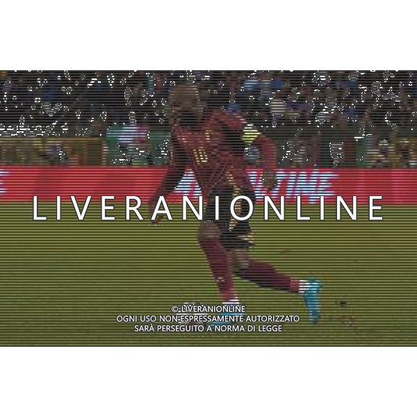 TVEM November 14, 2024 Brussels, Belgium - Belgium vs Italy - UEFA Nations League 2024/25, League A Group A2 match - King Baudouin Stadium. In the pic: Romelu Lukaku of Belgium foto emmanuele mastrodonato-ag aldo liverani sas