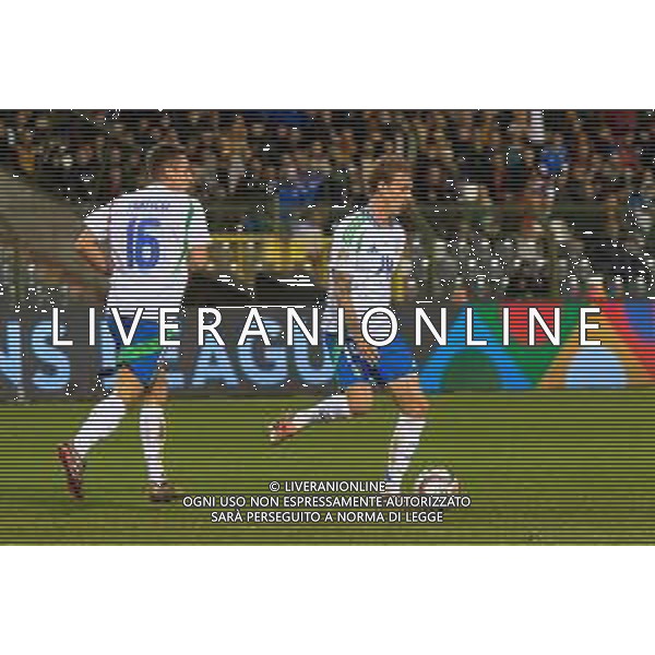 TVEM November 14, 2024 Brussels, Belgium - Belgium vs Italy - UEFA Nations League 2024/25, League A Group A2 match - King Baudouin Stadium. In the pic: Nicolò Rovella of Italy foto emmanuele mastrodonato-ag aldo liverani sas
