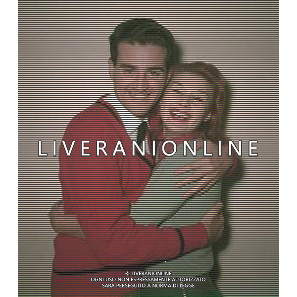 COL-FERRUCCIO RICORDI IN ARTE TEDDY RENO CANTANTE E ATTORE CON MARISA ALLASIO - ANNI \'50 - RETROSPETTIVA ©ARCHIVIO AGENZIA ALDO LIVERANI SAS