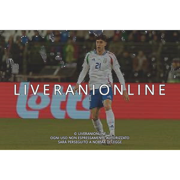 TVEM November 14, 2024 Brussels, Belgium - Belgium vs Italy - UEFA Nations League 2024/25, League A Group A2 match - King Baudouin Stadium. In the pic: Alessandro Bastoni of Italy foto emmanuele mastrodonato-ag aldo liverani sas