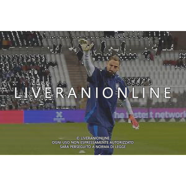 TVEM November 14, 2024 Brussels, Belgium - Belgium vs Italy - UEFA Nations League 2024/25, League A Group A2 match - King Baudouin Stadium. In the pic: Gianluigi Donnarumma of Italy foto emmanuele mastrodonato-ag aldo liverani sas