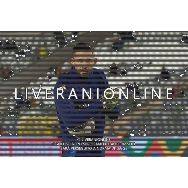 TVEM November 14, 2024 Brussels, Belgium - Belgium vs Italy - UEFA Nations League 2024/25, League A Group A2 match - King Baudouin Stadium. In the pic: Guglielmo Vicario of Italy foto emmanuele mastrodonato-ag aldo liverani sas