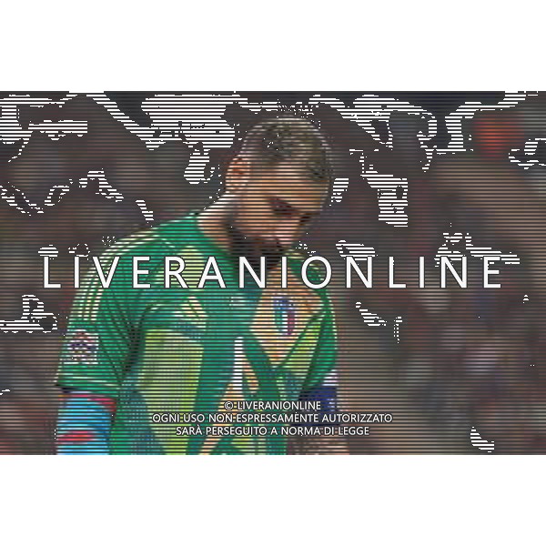 TVEM November 14, 2024 Brussels, Belgium - Belgium vs Italy - UEFA Nations League 2024/25, League A Group A2 match - King Baudouin Stadium. In the pic: Gianluigi Donnarumma of Italy foto emmanuele mastrodonato-ag aldo liverani sas
