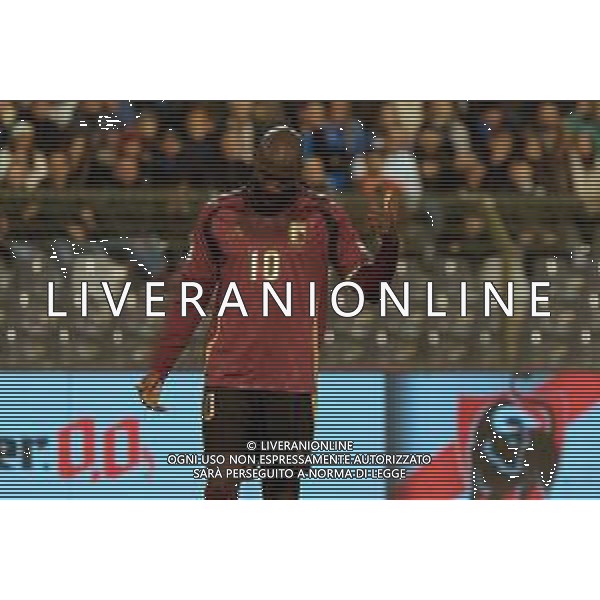 TVEM November 14, 2024 Brussels, Belgium - Belgium vs Italy - UEFA Nations League 2024/25, League A Group A2 match - King Baudouin Stadium. In the pic: Romelu Lukaku of Belgium foto emmanuele mastrodonato-ag aldo liverani sas