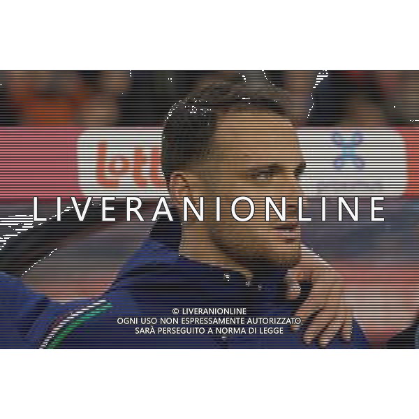 TVEM November 14, 2024 Brussels, Belgium - Belgium vs Italy - UEFA Nations League 2024/25, League A Group A2 match - King Baudouin Stadium. In the pic: Federico Gatti of Italy foto emmanuele mastrodonato-ag aldo liverani sas
