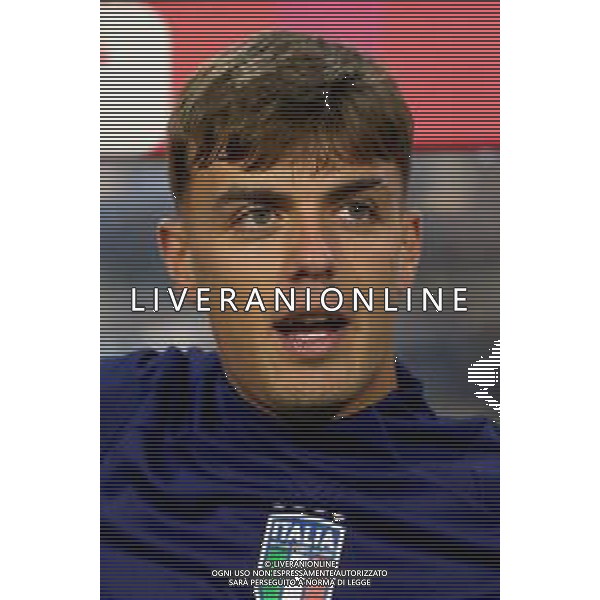 TVEM November 14, 2024 Brussels, Belgium - Belgium vs Italy - UEFA Nations League 2024/25, League A Group A2 match - King Baudouin Stadium. In the pic: Daniel Maldini of Italy foto emmanuele mastrodonato-ag aldo liverani sas