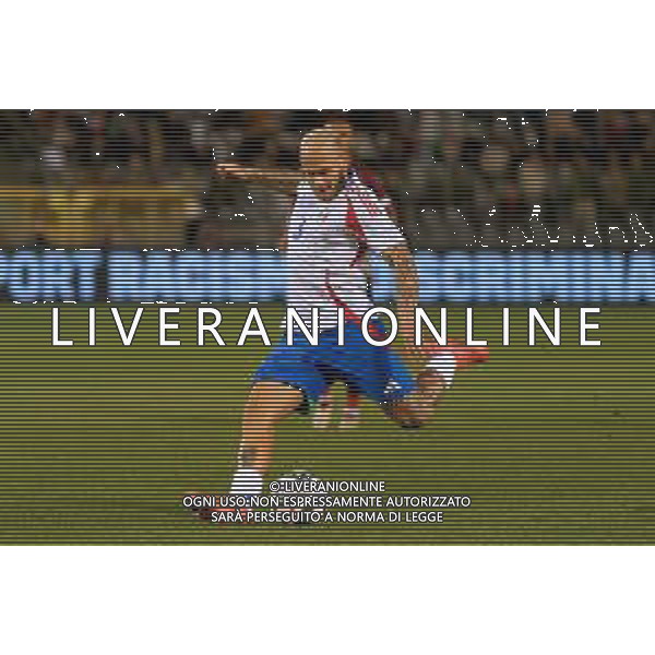 TVEM November 14, 2024 Brussels, Belgium - Belgium vs Italy - UEFA Nations League 2024/25, League A Group A2 match - King Baudouin Stadium. In the pic: Federico Dimarco of Italy foto emmanuele mastrodonato-ag aldo liverani sas