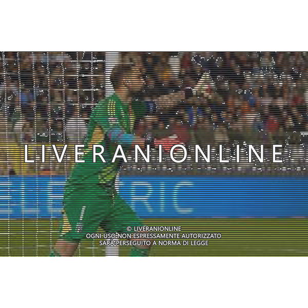 TVEM November 14, 2024 Brussels, Belgium - Belgium vs Italy - UEFA Nations League 2024/25, League A Group A2 match - King Baudouin Stadium. In the pic: Gianluigi Donnarumma of Italy FOTO EMMANUELE MASTRODONATO-AG ALDO LIVERANI SAS
